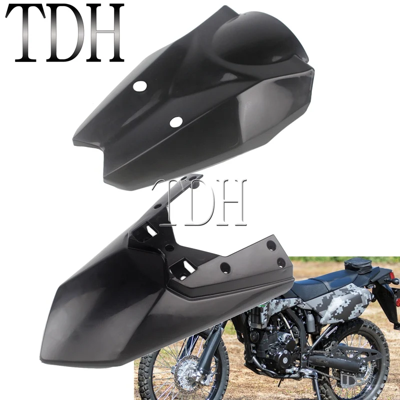 Motocross Headlight Mudguard Fender Radiator Shroud Side Panel for Kawasaki KLX250 D-tracker X 250 2008-2019 Plastic Fairing