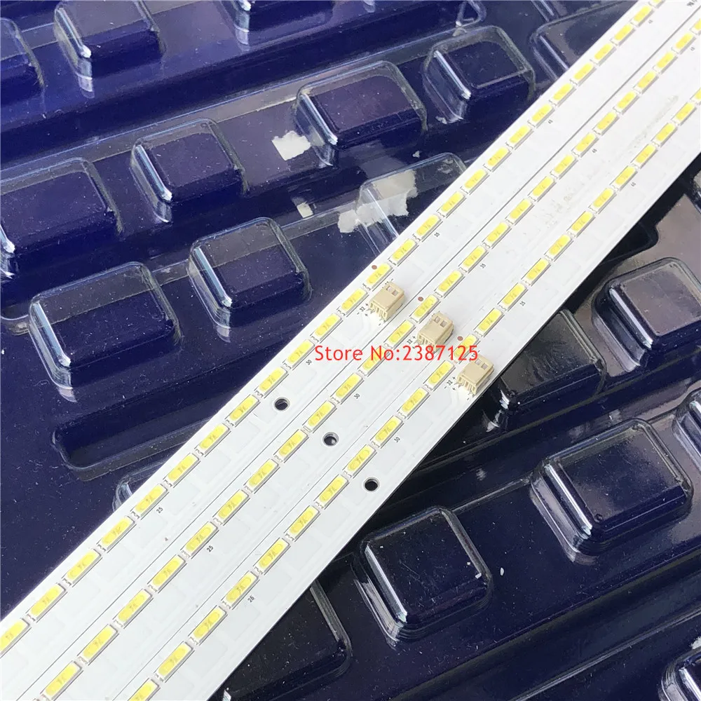 3PCS 516MM LED Strip For 01CVB058A002 QPWBL0028GPZZ 70INCH 7030PKG 64EAE LC-70LE650M KDL-70R550A LC-70LE550U LC-70LE600U