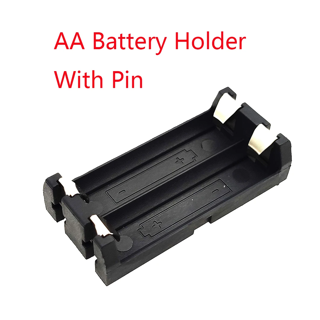 AA Pin SMART TECH SMD Hộp Pin AA 14500 AA Pin Ốp Lưng SMART TECH Lưu Trữ Pin Ốp Lưng Với Chân