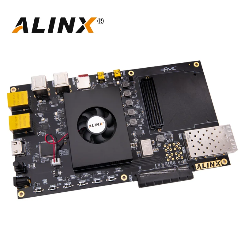 Alinx ax7350: xilinx Zynq-7000 braço soc xc7z035 7035 fpga placa fmc lpc