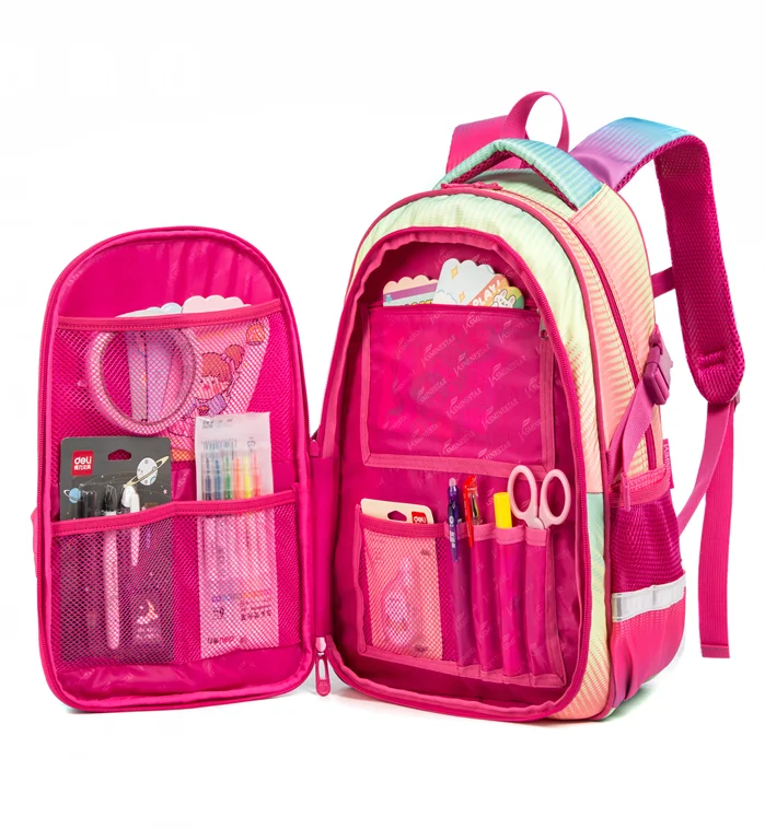 

kids SchoolBag for boys School backpack bags for girls 6-8 years with pen bag Students Bookbag Primary School bags For Grade 1-6