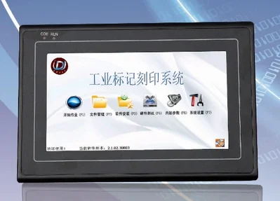 Thorx6 Touch Screen Integrato Pneumatico Macchina di Marcatura Industriale Sistema di Marcatura Incisione Sistema (in Lingua Inglese)