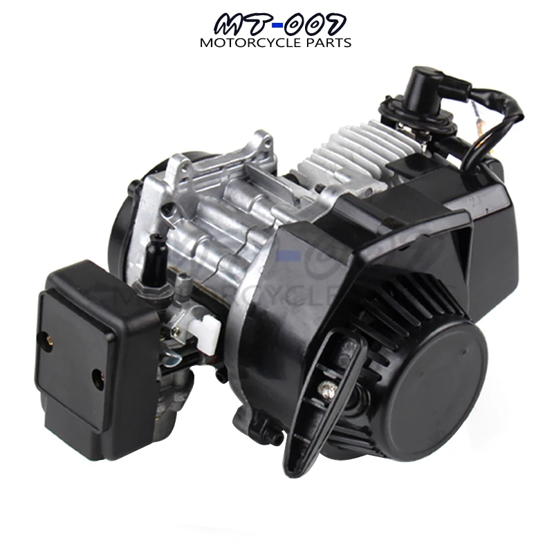 Motorcycle 47cc 49cc 2 Stroke Pull Start Engine Motor For Mini for Pocket Dirt Bike ATV Scooter