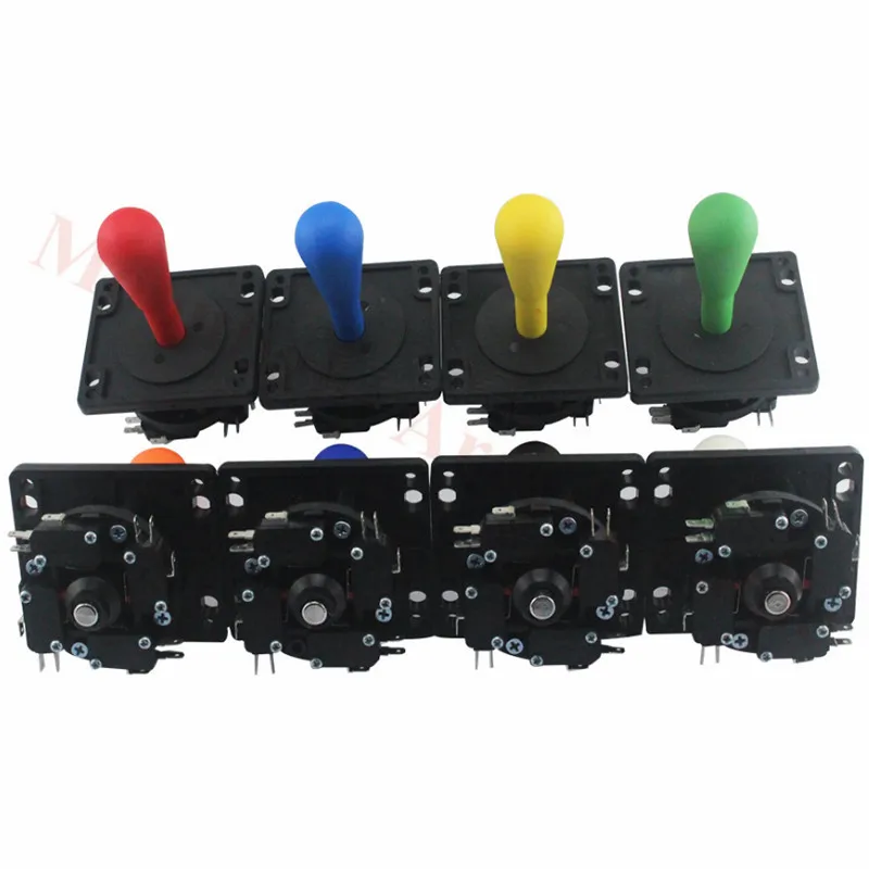 American / Spanish Style Arcade Joystick 4 Way 8 Way HAPP Style Joystick Zero Delay Stick Durable Joypad Jamma Game Machine