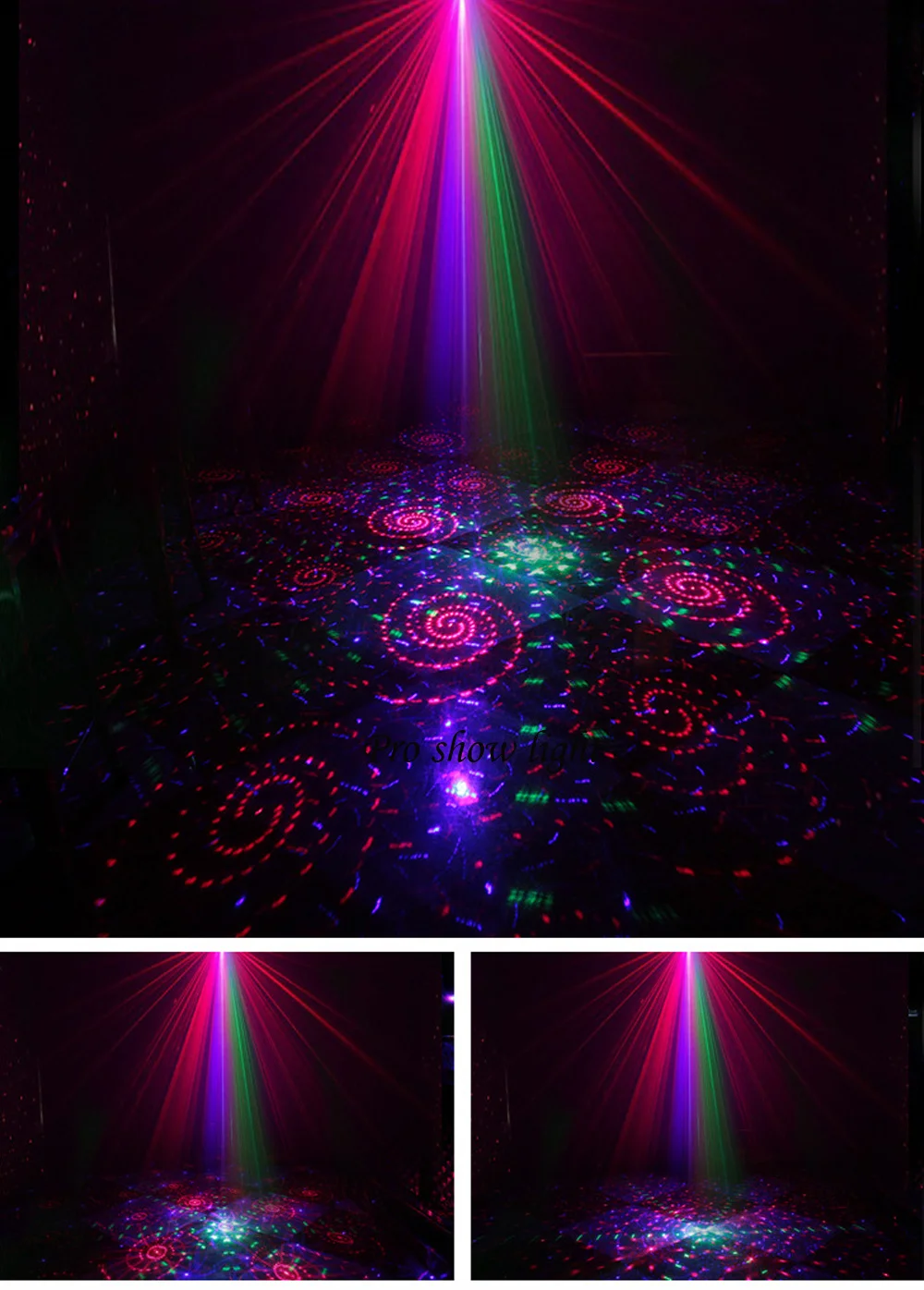 Mini Portable Rgb Laser Projector Dj Dance Disco Bar Familie Kerst Verlichting Effect Podium Laserlicht Club Party Show Light