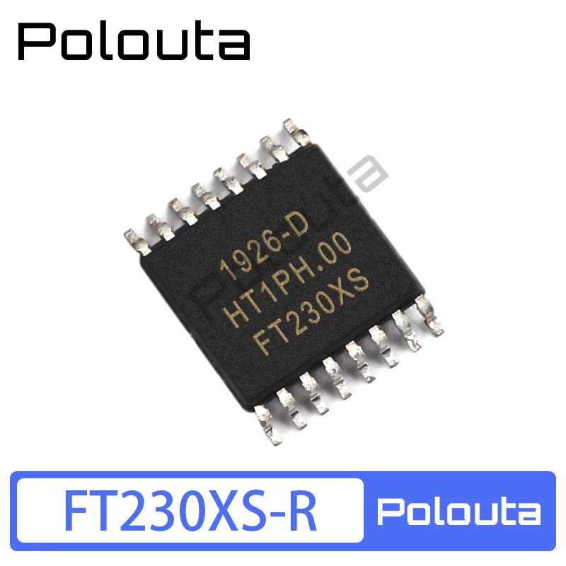 Polouta FT230XS FT230XS-R FT230 TSSOP16 Interface Controller Chip DIY Acoustic Components Kits Arduino Nano Integrated Circuit