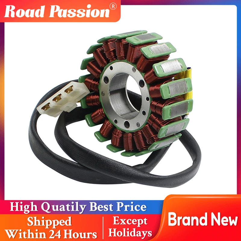Road Passion Motorcycle Generator Stator Coil Assembly For 90139004000 90539004000 90539004100 RC200 RC125