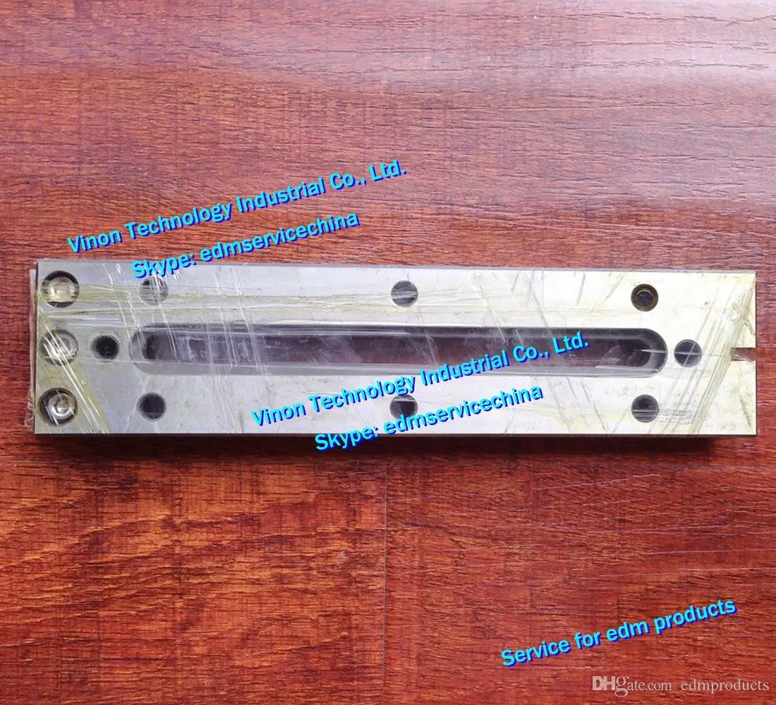 

Z023-210 edm Jig Tools 210Lx50Wx15t&18tmm (stainless steel) for wire-cut edm machines