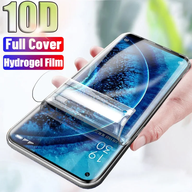 For OPPO Realme Narzo30 Glass Screen Protectors For Realmi Q3i 5G Protective Hydrogel Film Not Tempered Glass