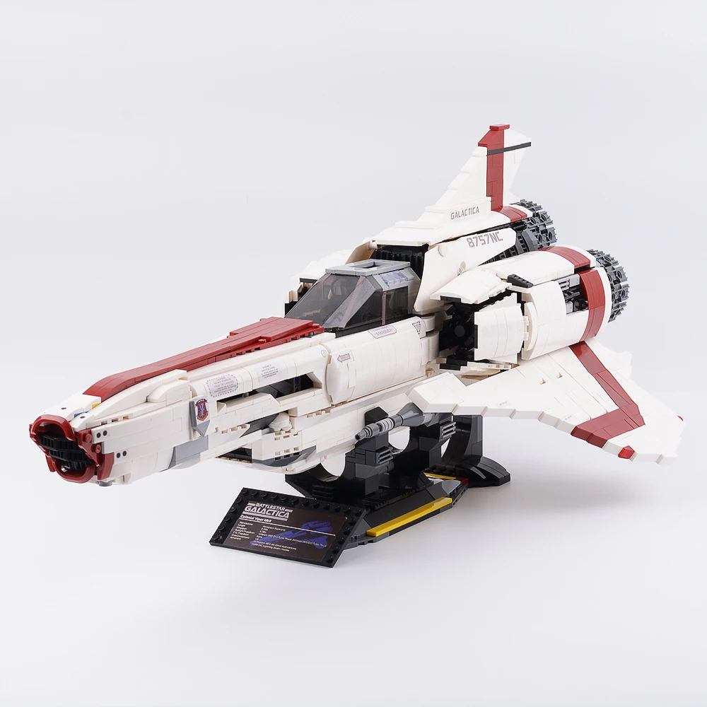 New The Battlestar-Galactica Colonial Viper MKII Fit MOC-9424 high-tech Star Building Block Bricks Kid Toy Birthday