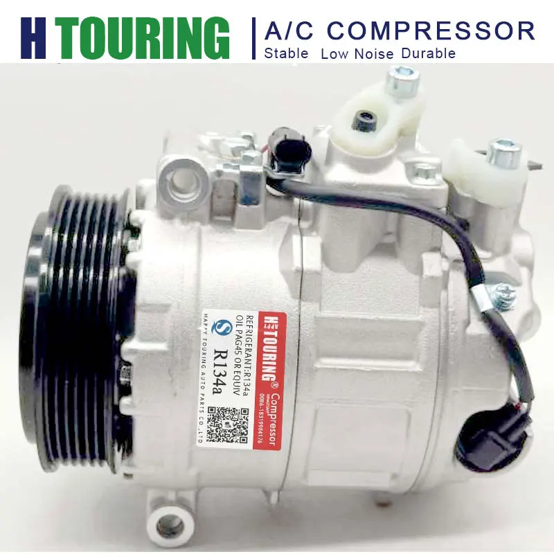 A/C AC Compressor For Mercedes W216 CL550 S550 2007-2011 A 002 230 67 11  A 002 230 12 11 0022301211 A0022301211 A0022306711