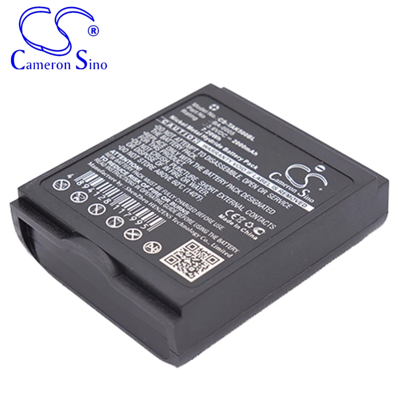 Teletec AK5 용 CameronSino 배터리 텔레텍 크레인 원격 제어 배터리 2000mAh, 7.20Wh 3.60V Ni-MH 블랙