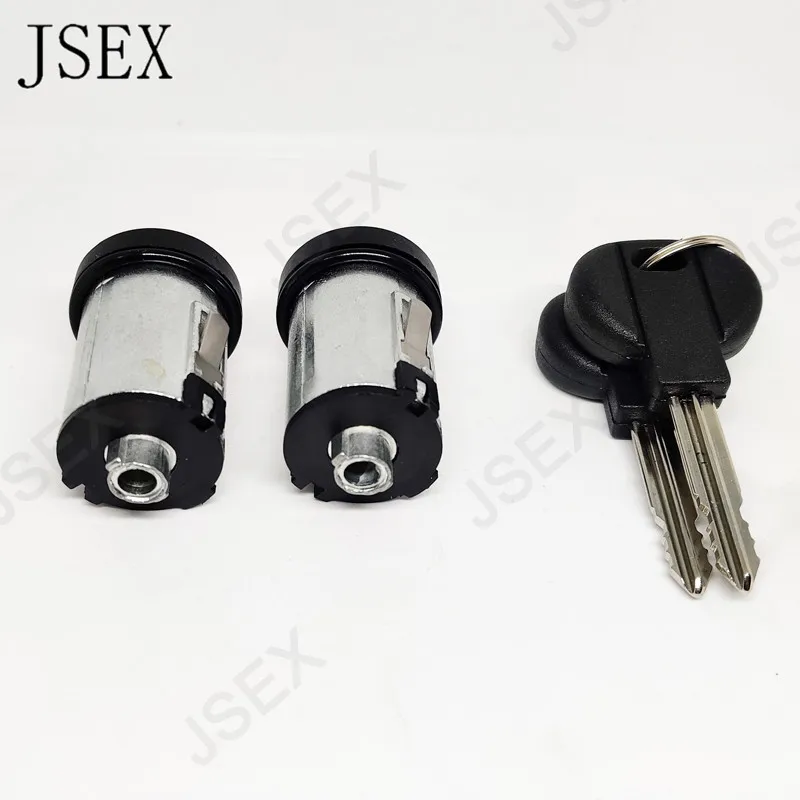 2PCS NEW DOOR LOCK BARREL SET FOR FIAT SCUDO CITROEN XANTIA SYNERGIE DISPATCH JUMPY 9170.AY 4162C9 9170AY