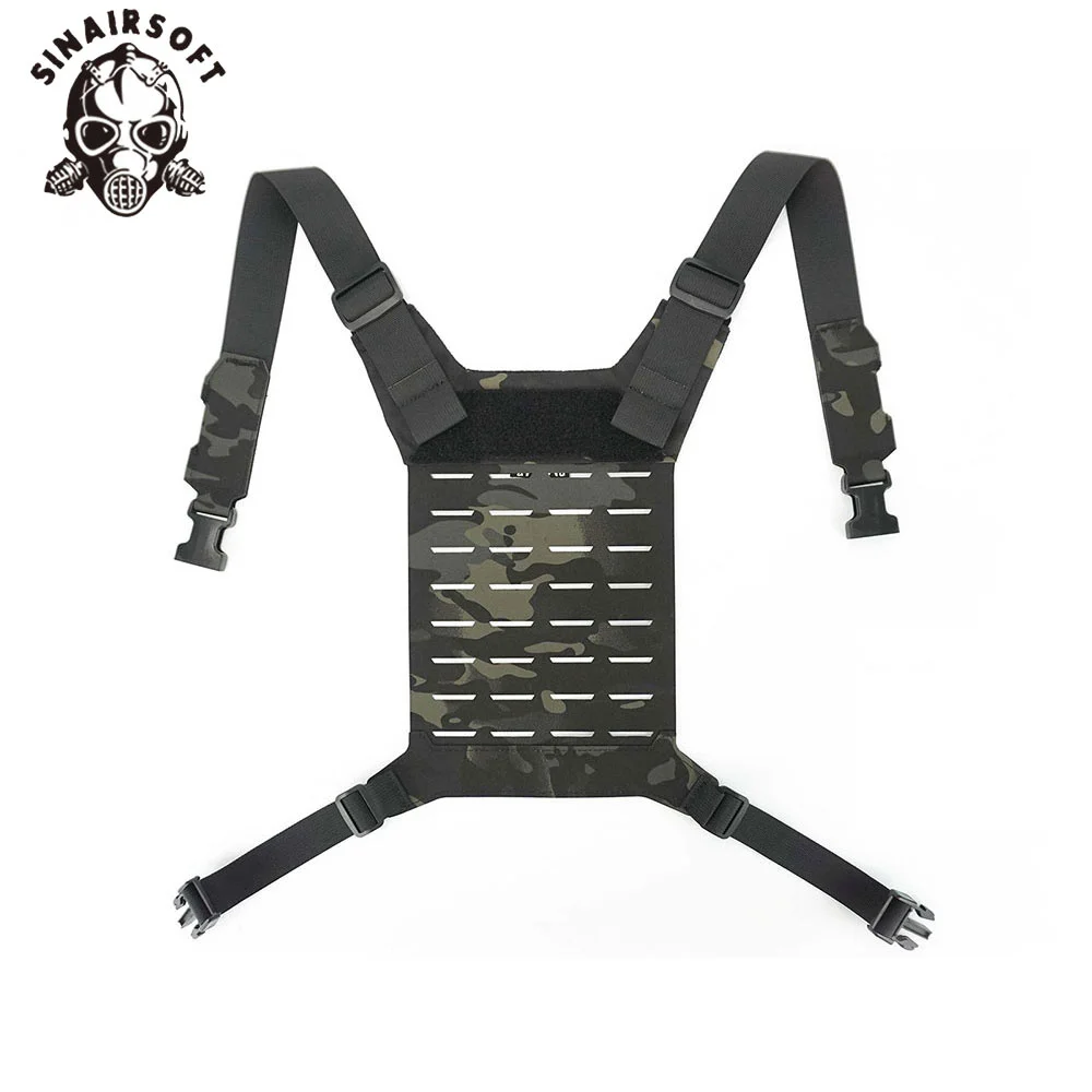 Taktische D3 SS MK Brust Rig Jagd Airsoft Molle Weste Brust Rig Strap Universal Weste Zurück Panel Ausrüstung Zubehör