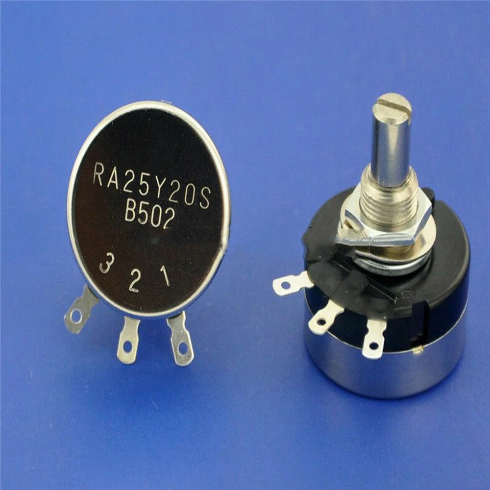 1pc High Precision Wirewound Potentiometer for TOCOS RA25Y20SB502 B102 B103 B202 2W 5K OHM Replacement Potentiometer