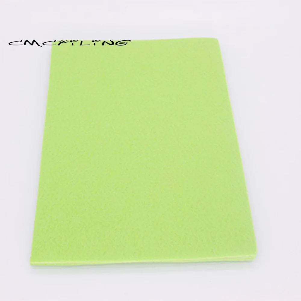 CMCYILING  Felt Fabric 1 MM Thickness  For DIY Needlework Sewing Crafts Scrapbook,Hard Non-Woven 20x30cm 10 Pcs/Lot