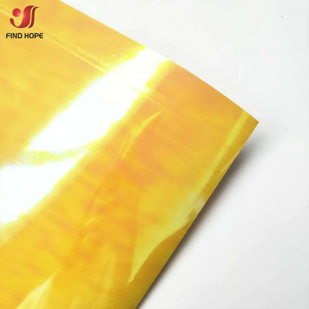 Holographic Heat Transfer Vinyl Sheet Iron-on Heat Press T-shirt For Cut Film HTV Printing Clothing Christmas Decor