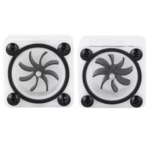 Flow Meter G1/4 Thread Revolving Speed Water Cooling Flow Meter Indicator For PC Water Cooling System 2 Way / 3 Way Optional