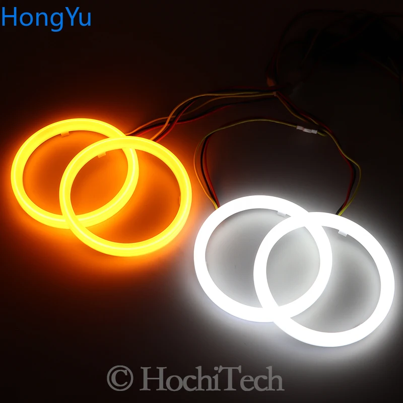 Cotton LED Angel Eye  Switchback Light Ring lamp DRL White for MERCEDES BENZ GLK CLASS X204 280 300 320 350 2010 2011 2012