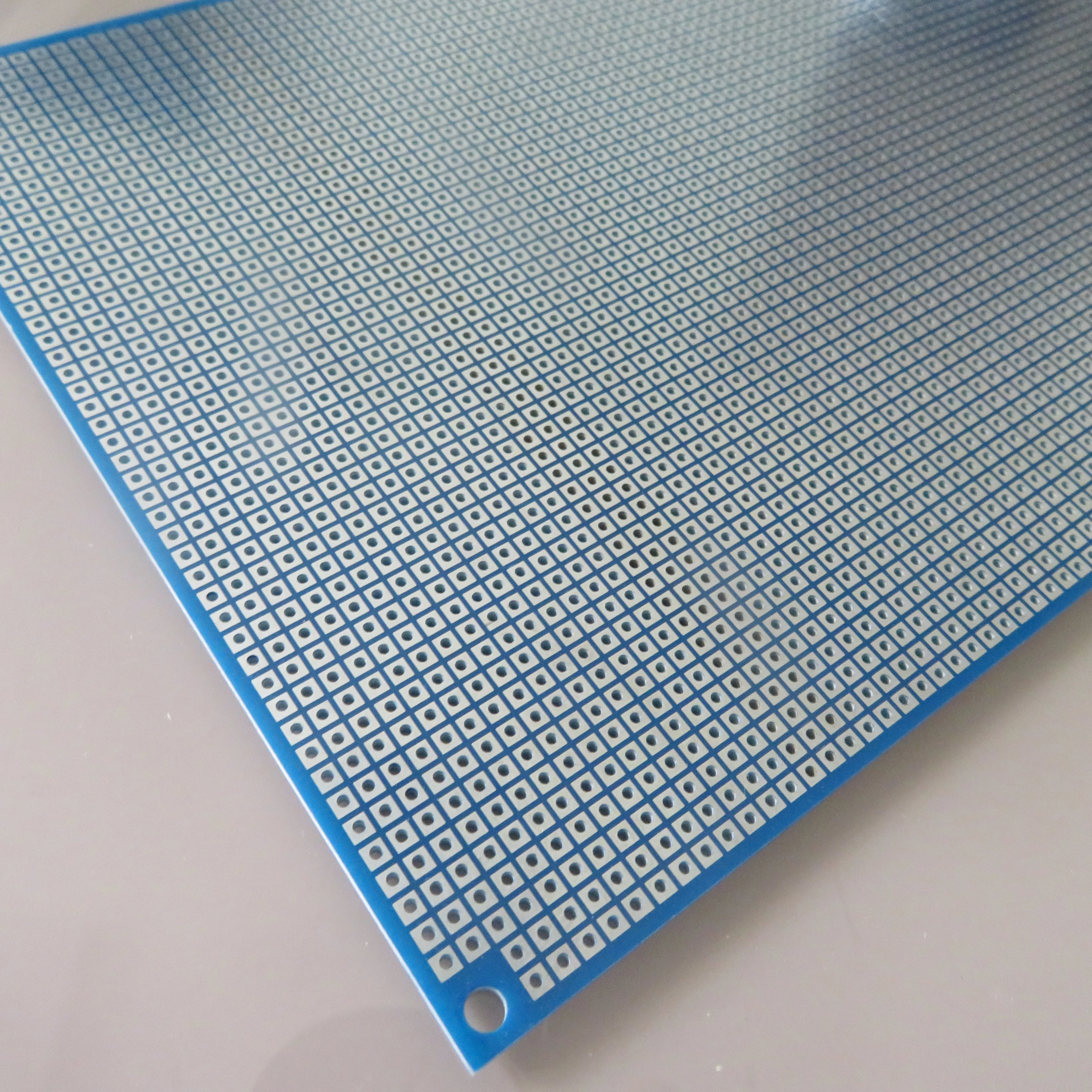 2pcs Single Side 15x20cm Prototype FR-4 Glass Fiber PCB Printed Circuit Board square quadrate shaped soldering pad breadboard