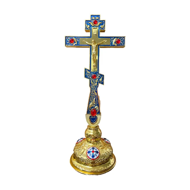 Σταυρός Αγίας Τραπέζης σταυρός ευλογίας Holy Table Cross Jesus Cross Christian Orthodox Church Utensils Catholic Decor Religious