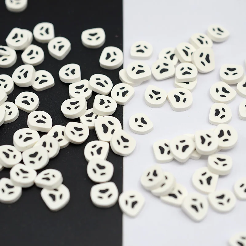 

100g/lot Polymer Cute Smile Baby Design Hot Clay Sprinkles for Crafts Making, DIY