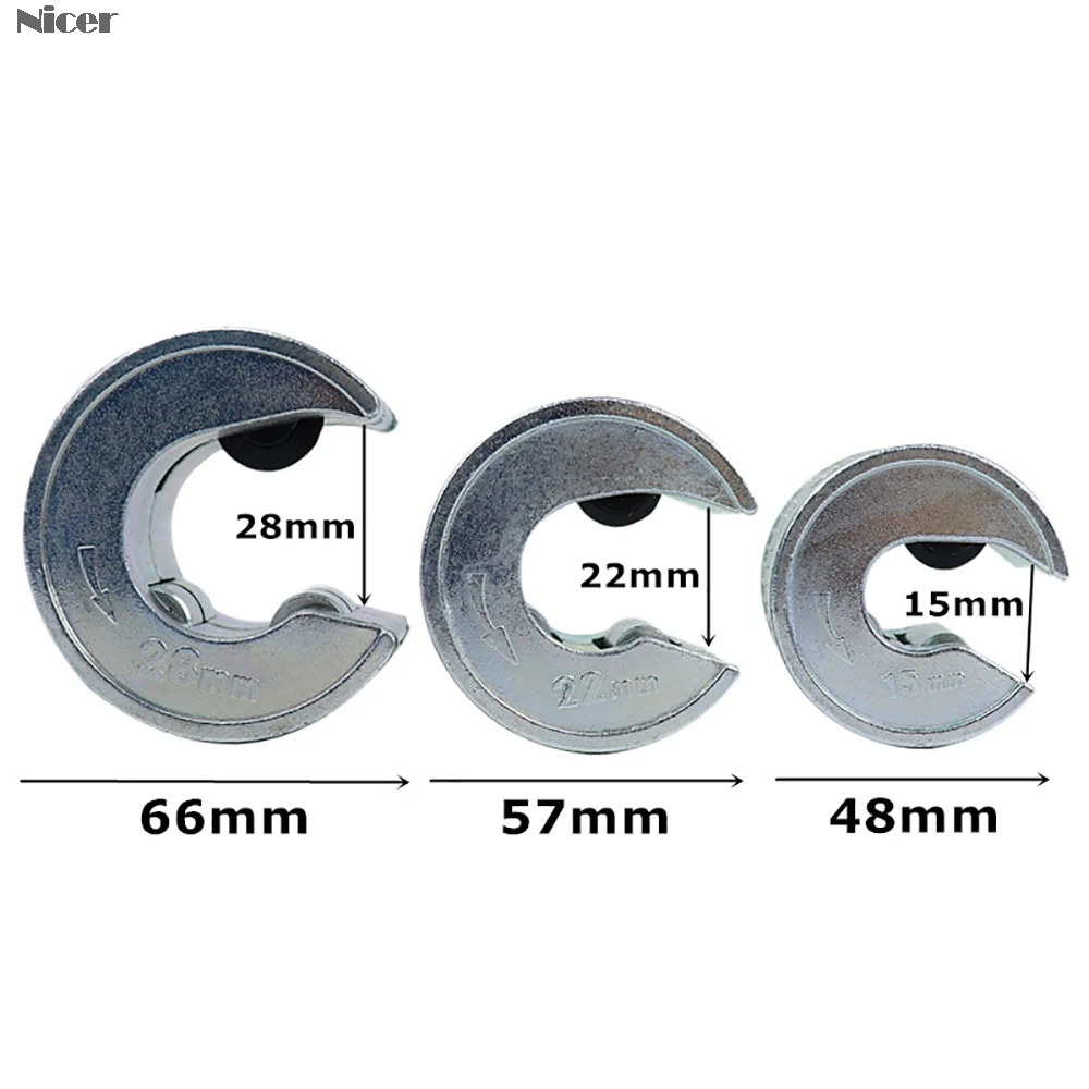 15/22/28mm Mini Runde Rohr Rohr Cutter Aluminium Legierung Körper Selbst Locking Für Kupfer Rohr Aluminium PVC Kunststoff Rohr Schneiden Werkzeug