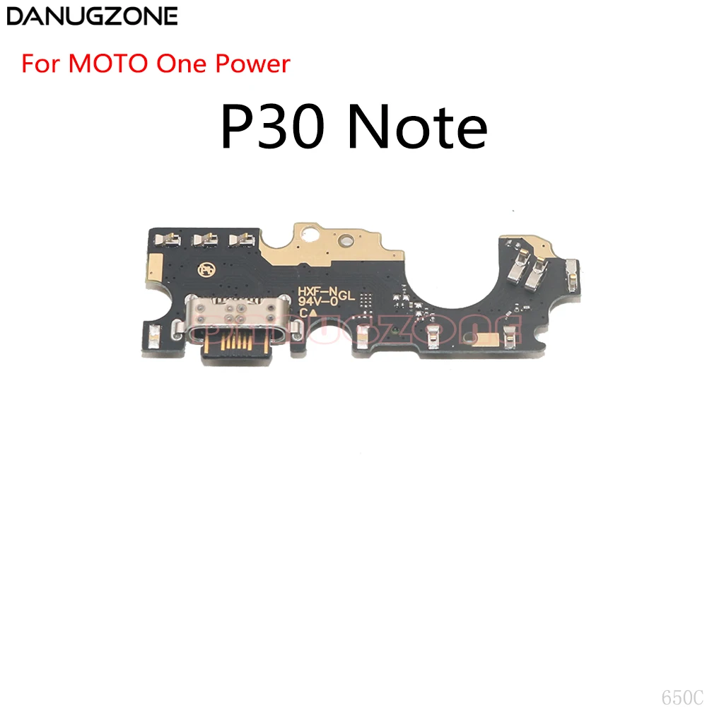 USB Charging Port Dock Plug Socket Jack Connector Charge Board Flex Cable For Motorola MOTO One Power P30 Note XT1942-1