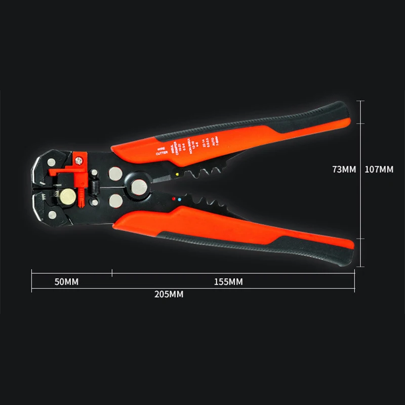 LX-882 Crimper Cable Cutter Automatic Wire Stripper Multifunctional Stripping Tools Crimping Pliers Terminal 0.2-6.0mm2 tool