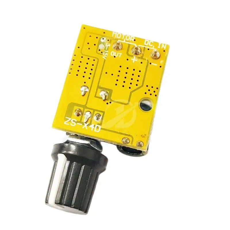 Mini PWM DC gebürstet motor speed controller 3V 5 12 24V speed control schalter Ultra-kleine LED dimmer 6