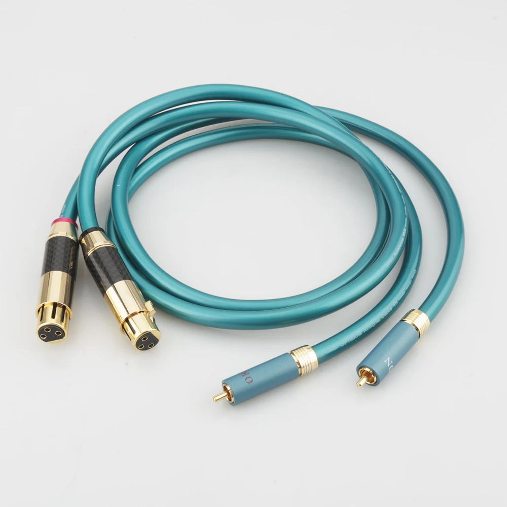

Ortofon HiFi Audio Cable High Purity OCC 2 XLR Male Female to RCA Male Cable Pair for Audio Equipment Connection