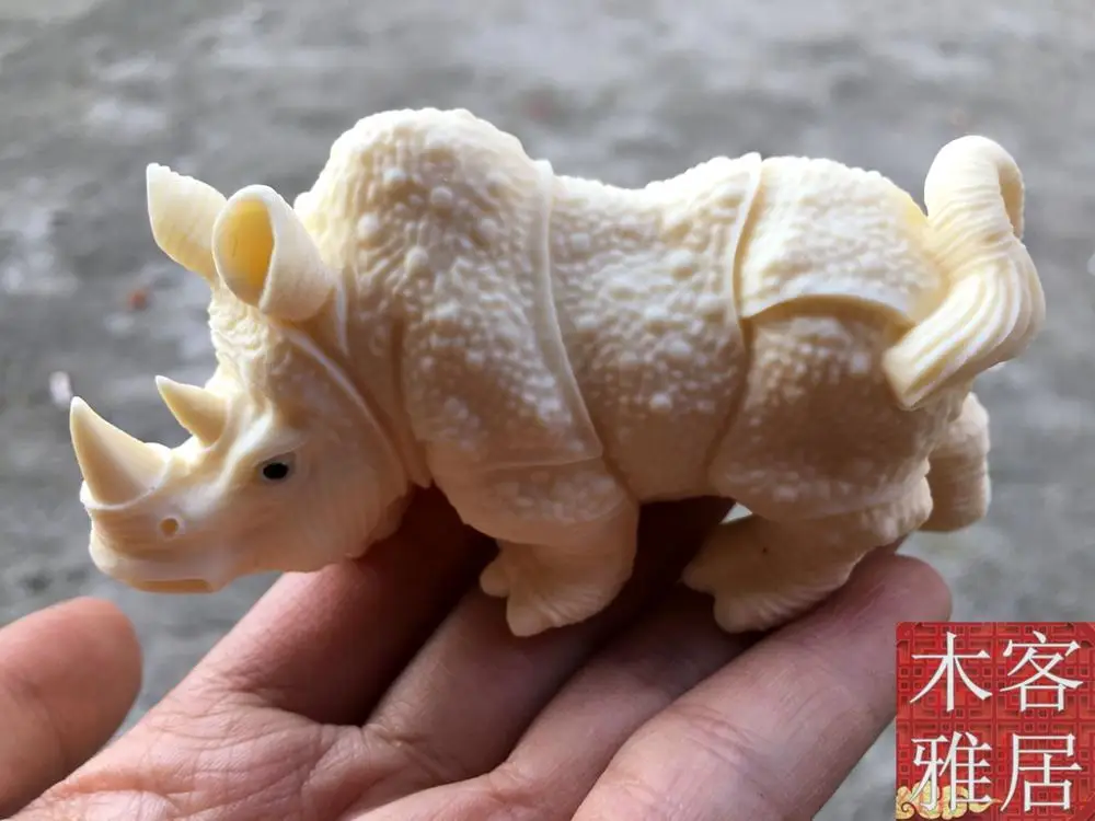 Rhinoceros Ivory handicraft ornaments