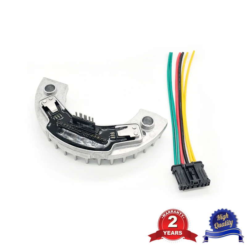 Blower Fan Heater Resistor and Cable Wiring Harness Loom for Peugeot 206 207 307 Citroen Xsara Picasso 6451ZX