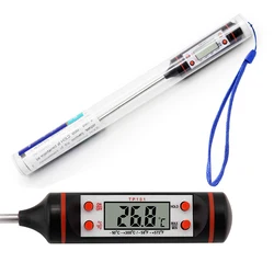 New Kitchen Digital Cooking Thermometer Food Meat Instant Read Thermometer Tools For BBQ Picnic Grill Food -50 To +300 Degree