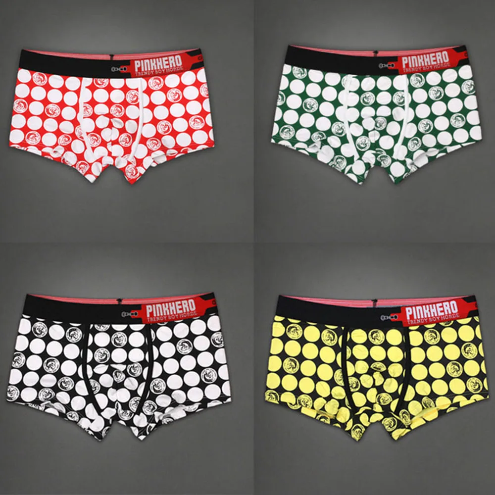 Hot Sale Cotton Men\'s Underwear Sexy Boxers Shorts Fashion UnderPants Male Panties Size M/L/XL/XXL