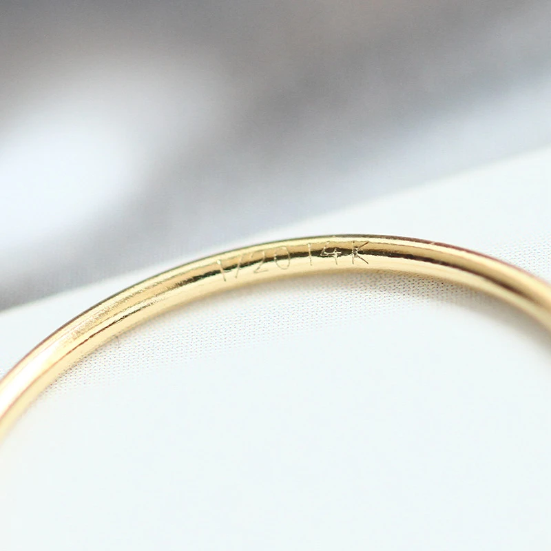 14K Gold gefüllter Stapelring Boho Goldschmuck Minimalistischer Knuckle Ring Anillos Mujer Gold Accessoires Böhmische Ringe für Frauen – Detail 20