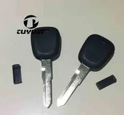 Carcasa de llave transpondedor para Suzuki Swift, reemplazo de llave de coche, funda en blanco, 10 unidades