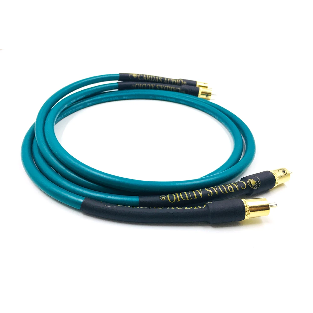 Thouliess Coppia HIFI Cardas Cavo di interconnessione RCA placcato oro Presa RCA Cardas Cross Amplificatore audio Lettore CD DVD Cavo per altoparlanti