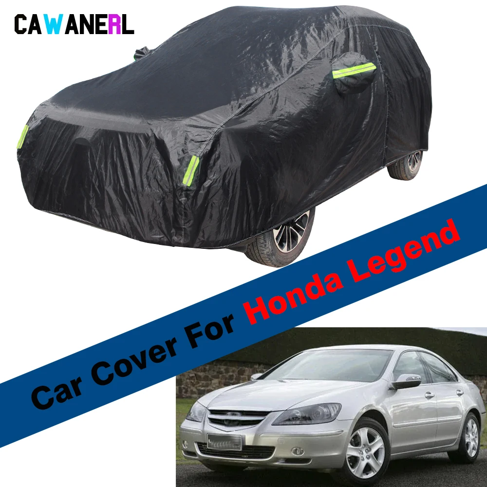 Outdoor Car Cover Waterproof Anti-UV Sun Shade Rain Snow Dust Fog Protection Cover For Honda Legend Sedan Coupe