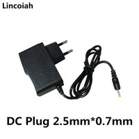 5V 2A 2.5mm*0.7mm Universal Power Adapter Wall Charger Power Supply For Archos Arnova 8C G3 Android Tablet US/EU/UK/AU Plug