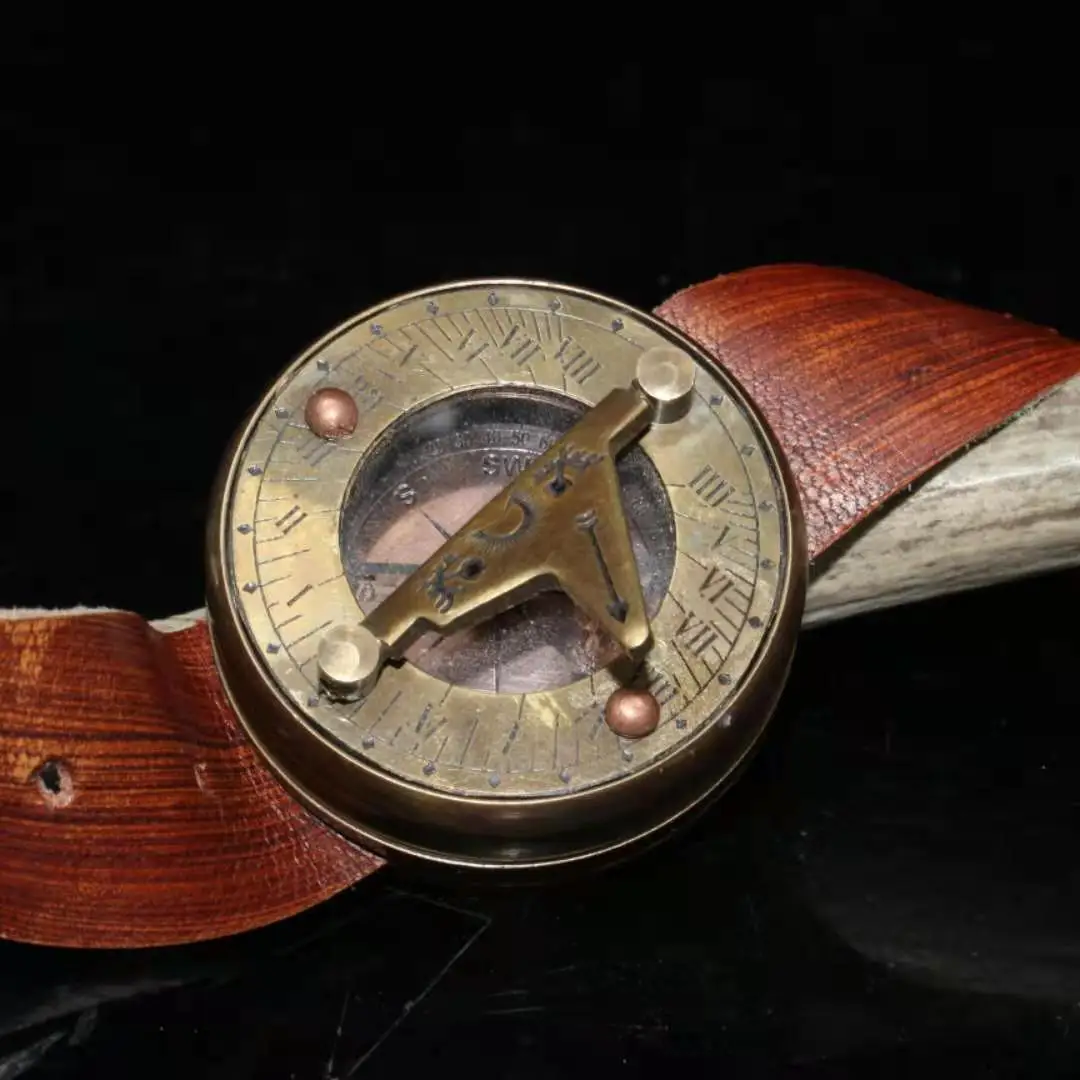 Old watch style compass