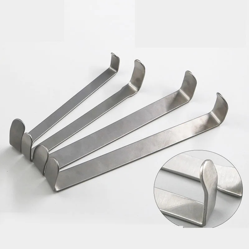 甲状腺リトラクター組織リトラクタープレートタイプ直角非多孔質直角美容整形外科皮膚リトラクターステンレス