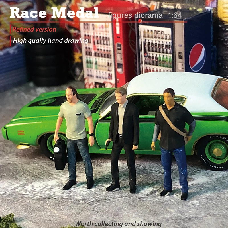 RM1:64 scale figures diorama Grand Theft Auto V GTA game 1/64 model