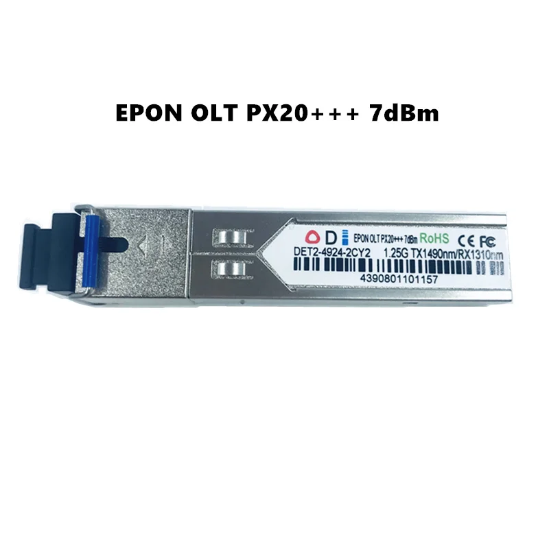 EPON OLT optical transceiver  PX20+++ SFPOLT1.25G 1490/1310nm 3-7dBm SC OLT FTTH solutionmodule for OLT ONU switch HUAWEI