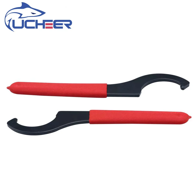 UCHEER 1pc highquality cast steel Cshape hook head Wrench Spanner Tool Collet Chuck Holder Milling Cutter crescent powerful