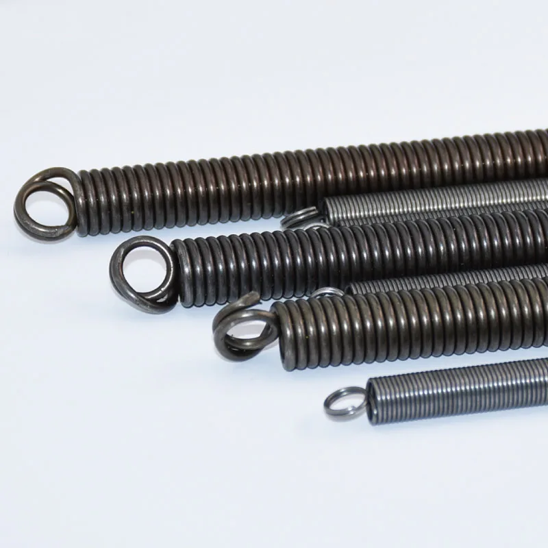 Resorte de extensión de tensión, resortes helicoidales dobles de 300mm de largo, diámetro del alambre 0,3/0,4/0,5/0,6/0,7/0,8/0,9mm de diámetro exterior, Material de acero de 3mm-9mm