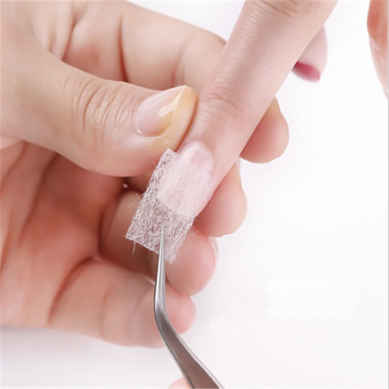 5pcs Silk Fiberglass for Nail Extension Form Non-Woven Silks UV Gel Building Fiber French Acrylic DIY Manicure Accessory T0723