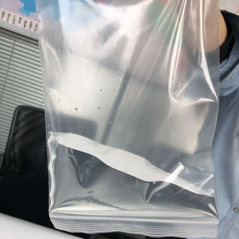 Thick Clear Zip Lock Ziplock Bags Food Package Storage Bag Zipper Plastic Small Jewelry Reclosable Zip Bags Thickness 0.12mm