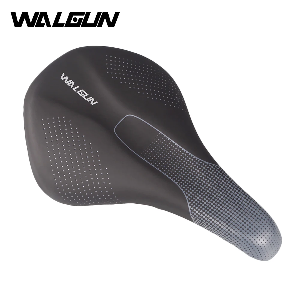 HOT WALGUN Comfortable Women\'s Bike Saddles for Road Mtb Mountain Bike Seat Racing Cycling Seats Wide Bicycle Saddle 160mm Parts