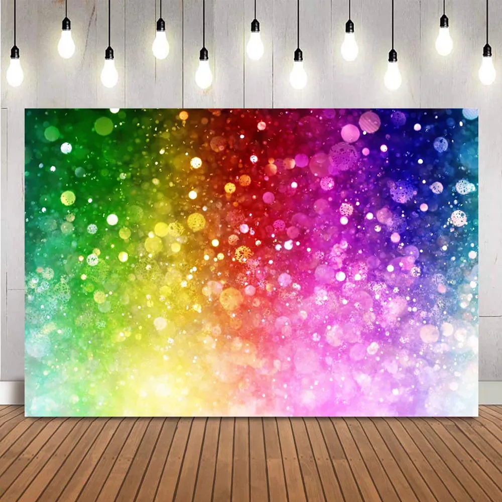 Photography backdrop Bokeh Glitter Shiny Background for photo studio human portrait photo shoot photography studio